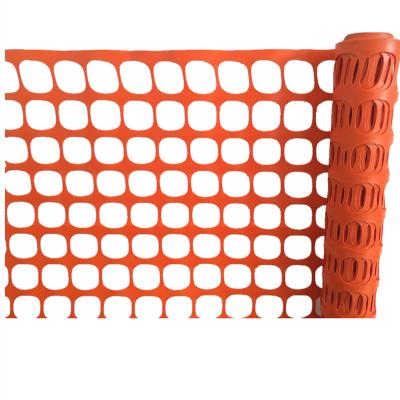 China Heavy Duty Heavy Duty Thick Rigid Orange Plastic Crash Fence Mesh Snow Barrier for sale