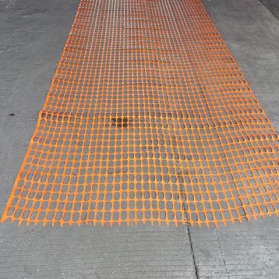 China 6ft x100ft Flexible High Quality Lightweight Orange Plastic Snow Barrier Warning Mesh for sale