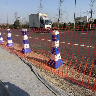 China Factory Price China Road Safety Barrier Portable Barrier PE Plastic Mesh For Warning for sale