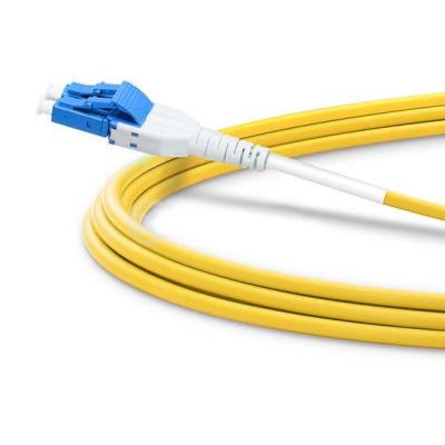 China FTTH Armored Fiber Optic Cable FTTA FTTH LC to LC Jumper Cables Duplex 2.0mm SM OS2 Waterproof Fiber Patch Cord for sale