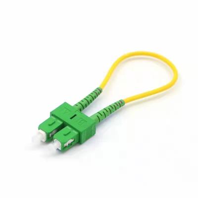 China FTTH/FTTB/FTTx/Data Center HXFiber Simplex Fiber Optic Loopback Multimode Fiber Optic Cable SC UPC APC MM 0.9mm/2.0mm/3.0mm LC Fast Connectors for sale