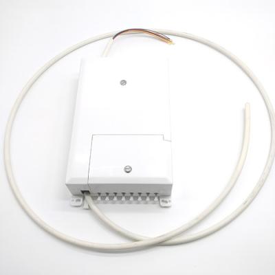 China White FTTH FTTB FTTX Network Ftth Fiber Distribution Box ABS 8 Core Corridor FTTH Outdoor Termination Box for sale