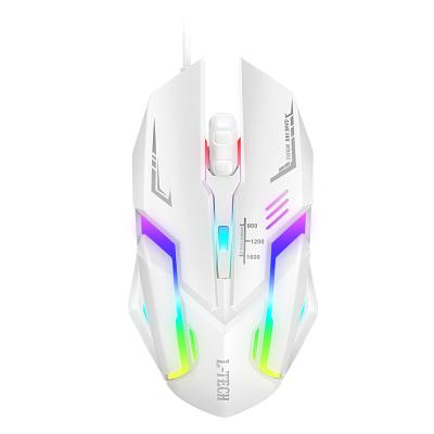 China Plug Factory Price Wired Mouse Computer Gaming Mouse With Led Light for sale