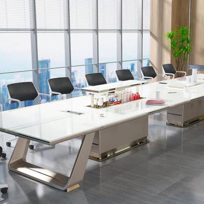 China Slimme en ruimtebesparende multifunctionele liftenvriesconferentietafel voor moderne kantoren Te koop