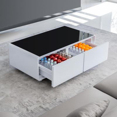 China App-Controlled Stainless Steel Refrigerator Table with Multifunctional Freezer Drawer for sale