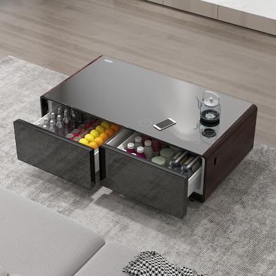 China 2024 Primst Luxury Tables Smart Tea Table Boling Kettel Set de tetera y cajón de la nevera en venta