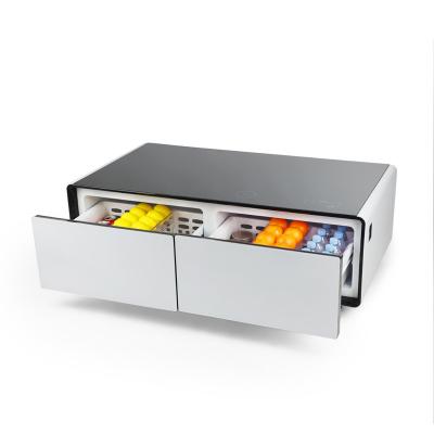 China 130L koffietafel met Smart Touch Control Muziek en 110220 Spanningscompatibiliteit Te koop