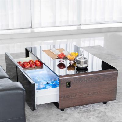 China Smart Kühlschrank Doppeltür Smart Möbel mit 220V Spannung Smart Coffee Table zu verkaufen