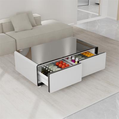 China Large Storage Space Smart Coffee Table for Home Office Cooler Warmer Temperature 3-12 for sale