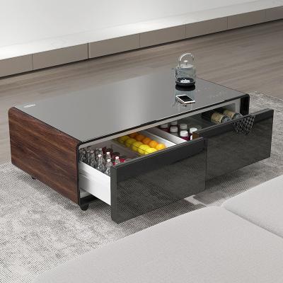 China Wohnzimmermöbel Smart Coffee Table mit individuellen Farben und drahtlosem Laden zu verkaufen