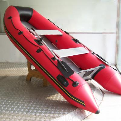 China High Quality Durable PVC Aluminum Hull Rigid PVC 4 Person 3m Inflatable Tender Boat 4 for sale