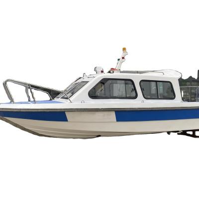 China Relaxing fiberglass reinforced speedboats plastic open boatthe entertainment boat official launch for sale