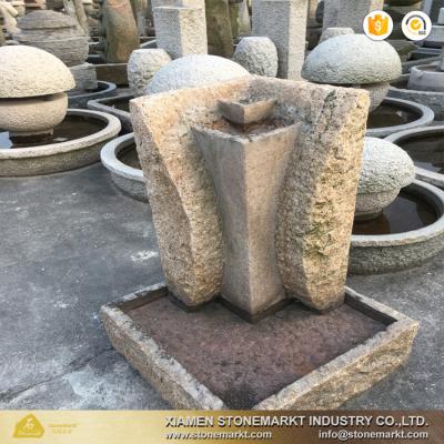 China StoneMarkt S-007 Modern Outdoor Stone Water Fountain for sale