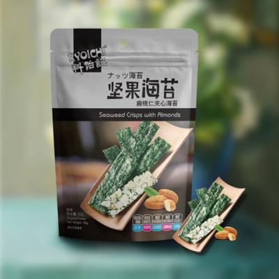 China Full Size OEM Customized Crispy Packing Nori Seaweed Snack Sandwich Chips for sale