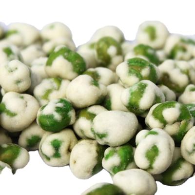 China Asia Famous Low Fat Dried Roasted Wasabi Peas Crunchy Snacks for sale