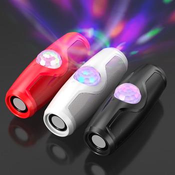 China Mini k8 BT 5w Mini Speaker Radio Turn Ball Lighting Handfree Aux Sound Equipment. TF card USB for sale