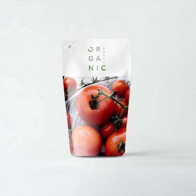 China BIODEGRADABLE Custom Doypack Color Print Food Grade Zipper Lock Bags Aluminum Foil Packaging For Snack for sale