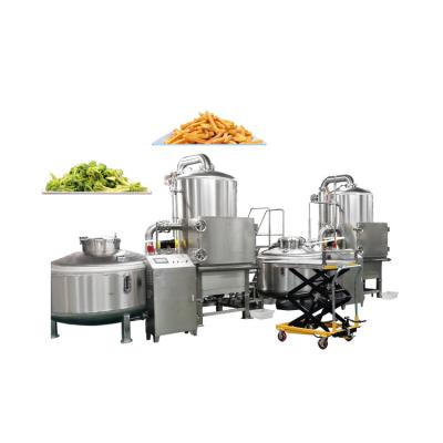 China Widely Used Top Quality 10kg/h 20kg/h Low Temperature Vacuum Frying Machine Pumpkin Chips for sale