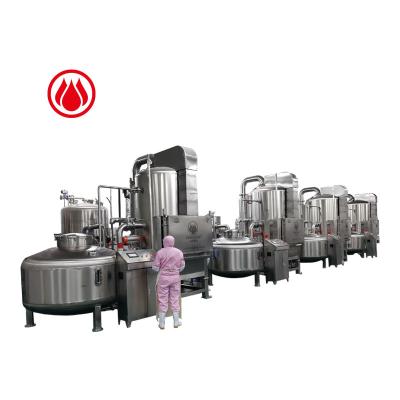 China Low Temperature Best Selling Fruit And Vegetable Processing Machine Mini Food Vacuum Frying Line for sale