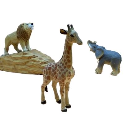 China Different Types China Wooden Animal Arts And Crafts Crafts Wood Carving Animals for sale