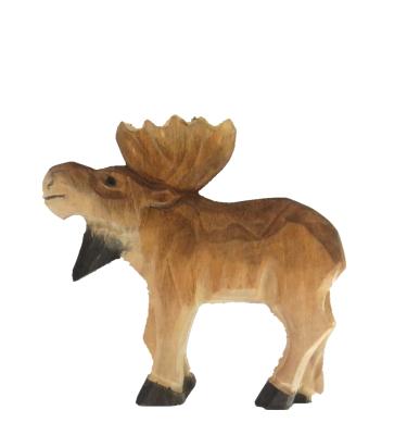 China Europe Decorative Craft Flat Animal Wooden Ornament for sale