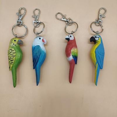 China 2020 New Launched Gift Or Decoration Products On Market Animal Shape Key Chain Custom Wooden Key Chain for sale