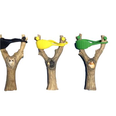 China Newest Powerful Basswood Catapult Animal Wooden Toy Slingshot for sale