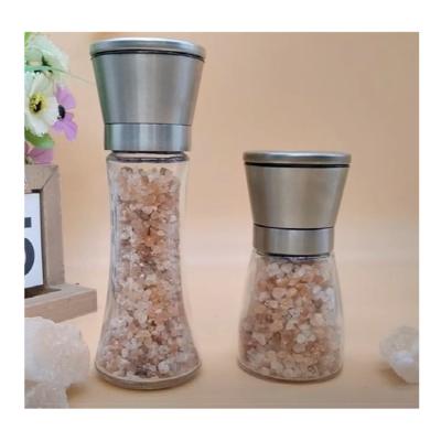 China 2021 Best Selling Himalayan Pink Salt and Pepper Crusher Stainless Steel Pepper Grinder Viable Grinder Best Pepper Grinders for sale