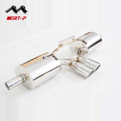 China 304 Stainless Steel Mertop Race Pors**e 986 Boxster & S 2.5L 2.7L 3.2L Performance Exhaust System Catback 1997-2004 for sale