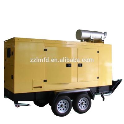 China 100KW Flexible and Convenient Mobile Silent Type Diesel Generator with SHANG CHAI Engine SC4H160D2 LMS-100 for sale