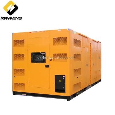 China Quality Assured Soundproof Canopy Three Phase Diesel 650kva Generator For Sale 650kva Generator Price Silent Type LMGF-520 for sale