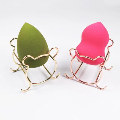 China Triangle Latex Makeup Puff Silicone Makeup Sponge Holder Free Washable Sponge For Makeup Yes for sale