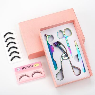 China Manufacturer Custom Comb Eyelash Disposable Hair Curler With Refill Eyelash Lifting Curler With Box for sale