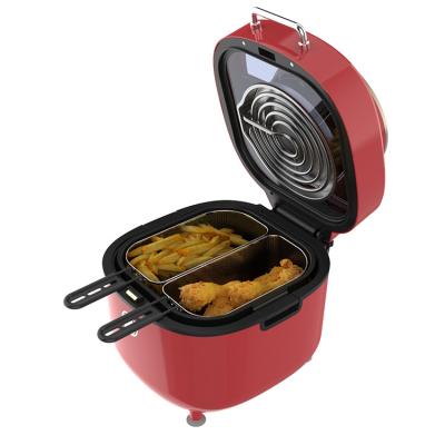 China With Over Heat Protection Function 8l Air Fryer Air Fryer Air Cooker Turkey Roaster Custom Oil Free Deep Fryer Suppliers for sale