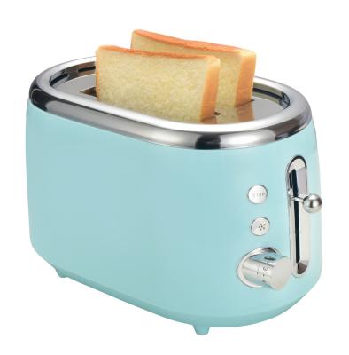 China 2021 Bread Maker 2021 Design 2 Slices Commerical Stainless Steel Home Kitchen Single Used Electric Family Use 2 Slice Toaster Bread Sandwich Toaster for sale