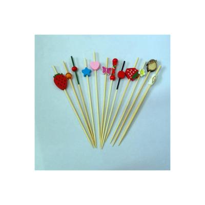 China Wholesale Easily Cleaned Customized Good Quality Manufacture Professional Cheap Stick Bamboo Skewer for sale