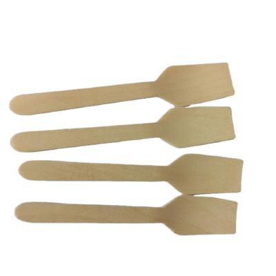 China Milk Tea Disposable 2021 China Supplier Table Ware Wooden Spoon Cutlery for sale