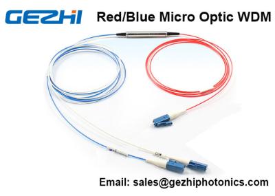 China De rode/Blauwe Micro- Opticawdm 3 Filter van de Havenc Band DWDM voor DWDM-Systeem Te koop