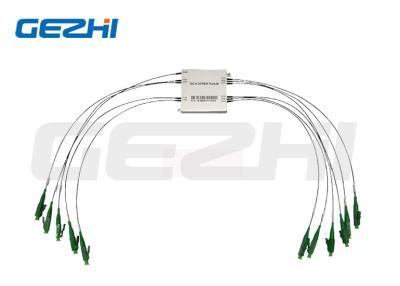 China G657A1 10-kanaals 16-kanaals compacte CWDM-module 1310 poort LC APC-connector Te koop