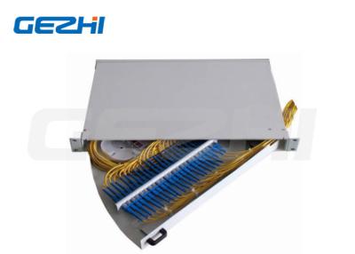 Κίνα 19' 1U πλάγια τραβήξτε έξω Rack Mount οπτική ίνα patch panel προς πώληση