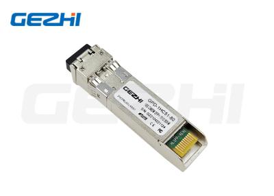 中国 10G CWDM SFPトランシーバーモジュール 1410 - 1610nm 10GBASE 80KM LC/UPCコネクタ 販売のため