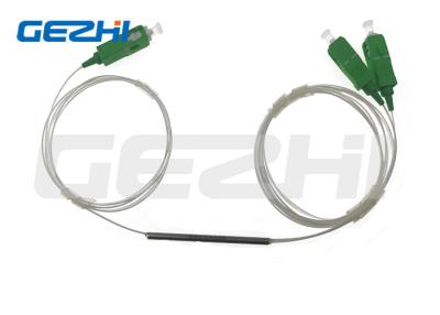 Cina 1x2 fuso biconico conico splitter fibra ottica FBT splitter 1x2 FBT fibra ottica accoppiatore splitter SC / APC in vendita