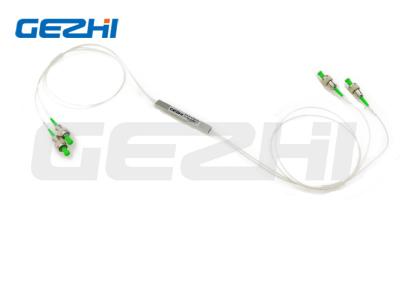 China 2X2 Mini PLC Divididor de fibra óptica de 2 vías Divididor de fibra óptica de PLC con conector FC en venta