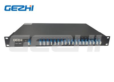 Κίνα 18CH CWDM Module CWDM Mux Demux 16 Ch Διπλό πολλαπλέκτη ινών 1U 19' Rack Mount προς πώληση