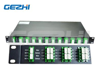 Китай 40 каналов LC/APC 100 ГГц дуплексный атермальный AWG DWDM модуль GEZHI-DWDM - MUX/DEMUX продается