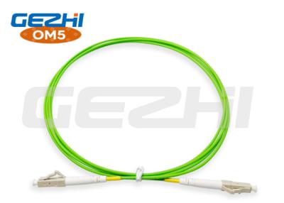 China Customized Fiber Optic Patch Cord Cable OM5 Multimode Wideband LC/SC/FC/ST Duplex à venda