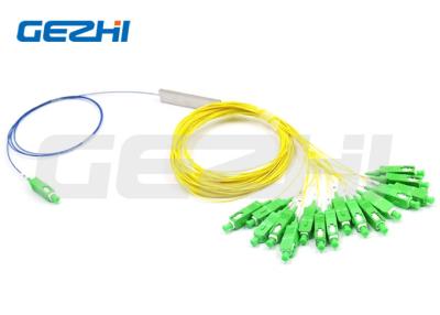 China 60x12x4mm PLC Fiber Optic Splitter G657A2 1x16 Optical Fiber Splitter à venda