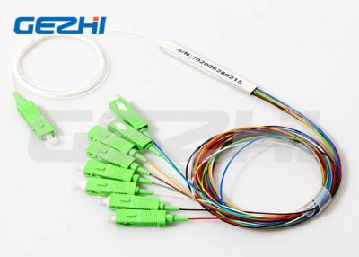 China 1×16 Sc/Upc optische vezelsplitter - staalbuistype met SC/APC-connector Te koop