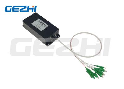 Chine commutateur optique de 1260~1650nm 1x8 500mW FSW-1x8-SM avec l'interface RS232 à vendre