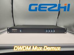 lc upc 8ch 100ghz dwdm mux demux 4slot rack chassis